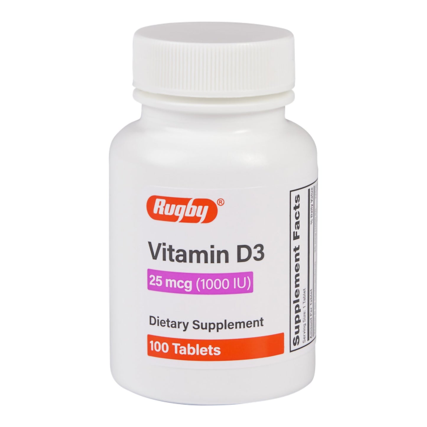 VITAMIN D3, TAB 1000IU (100/BT)