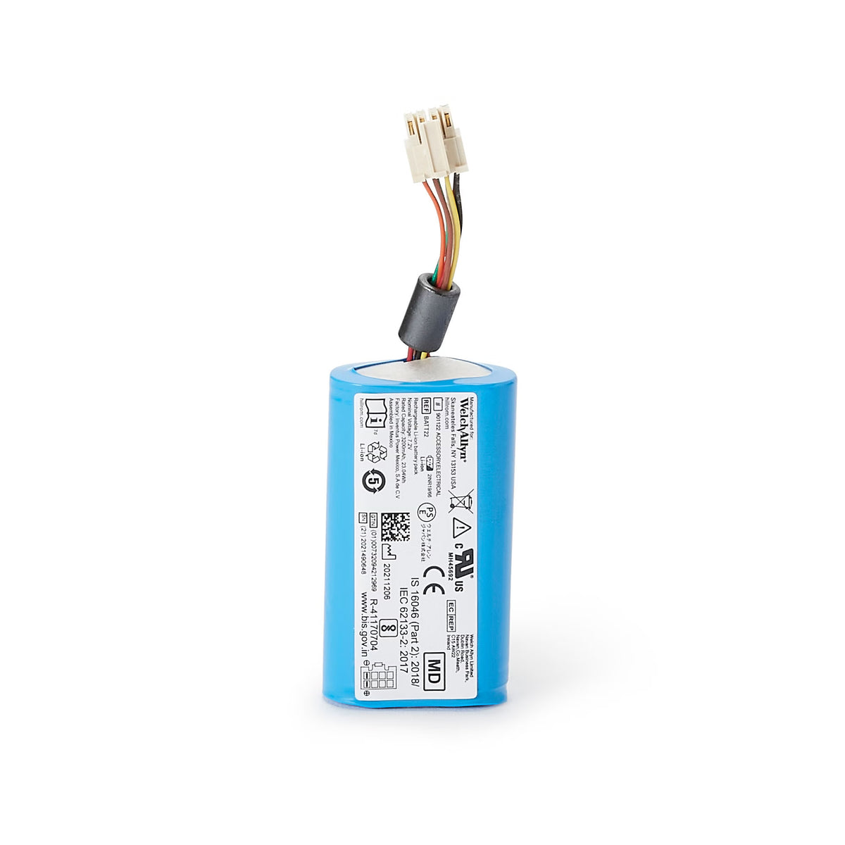 Diagnostic Battery Pack Welch Allyn Lithium Iom For Connex Spot Monitor