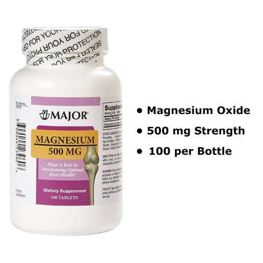 Major® Magnesium Oxide Mineral Supplement
