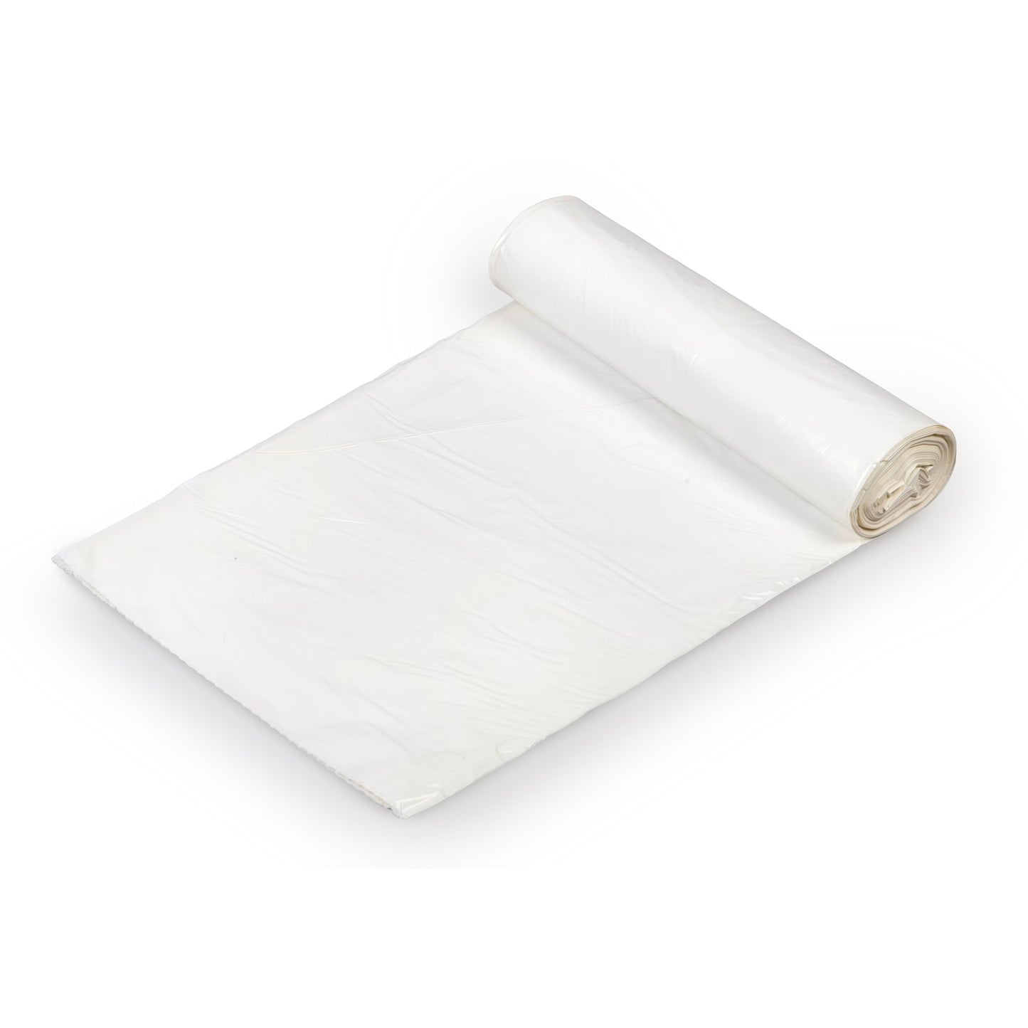 Colonial Bag Extra Heavy Duty Tuff Trash Bag, White, 30 gal.