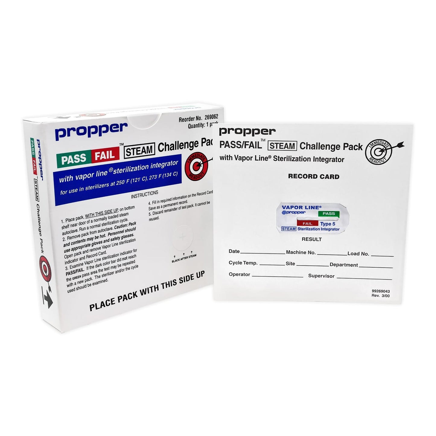 Pass/Fail™ Sterilization Indicator Challenge Pack