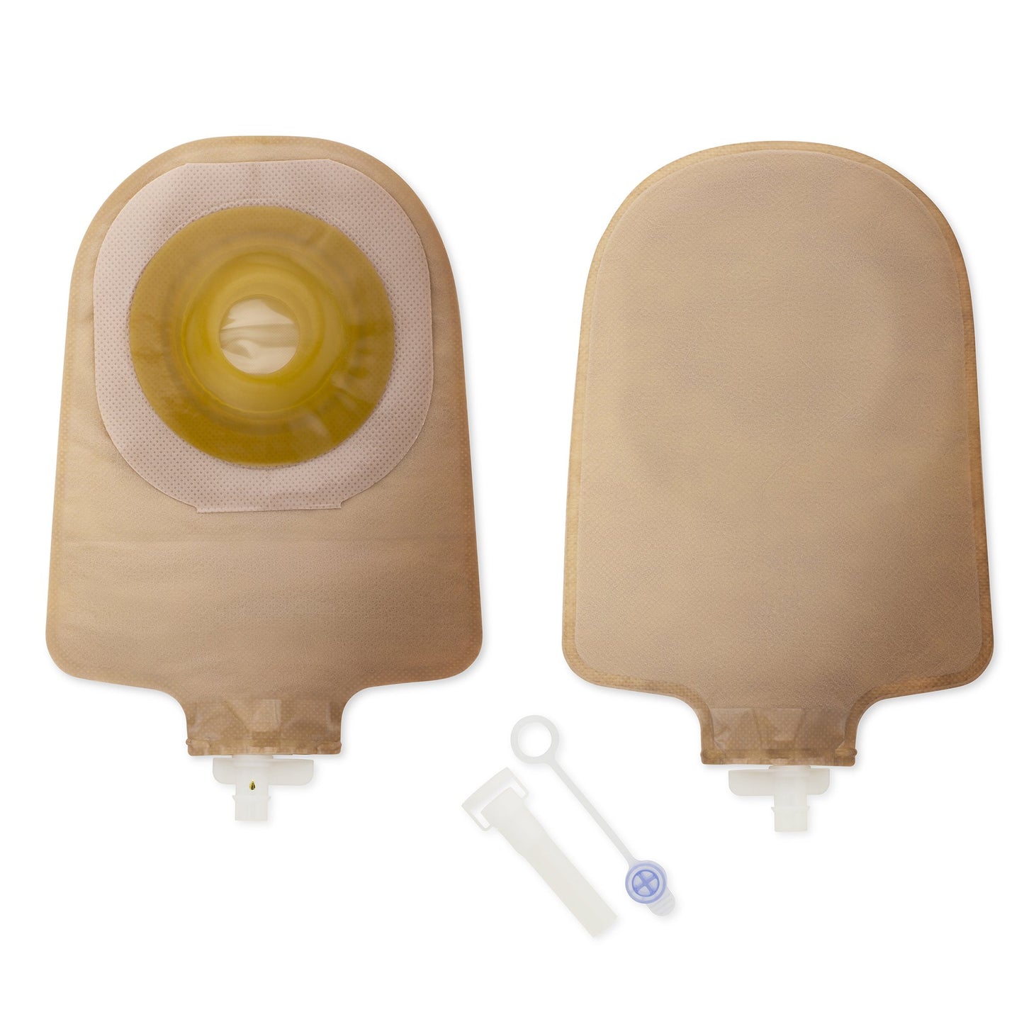 Premier™ One-Piece Beige Urostomy Pouch, Pre-cut to Fit 38 mm Stomas