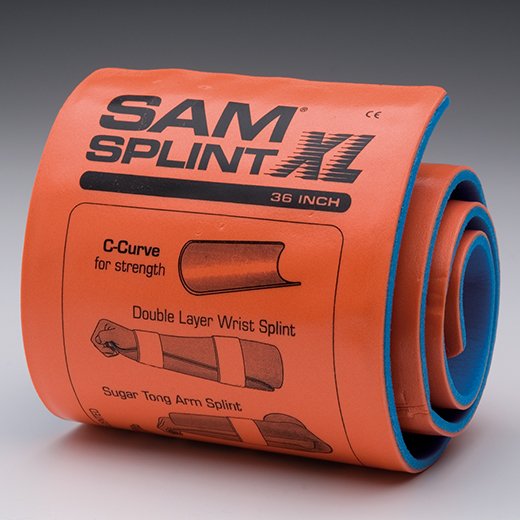 ARM SPLINT, SAM RUSBL ORG/BLU (60/CS)