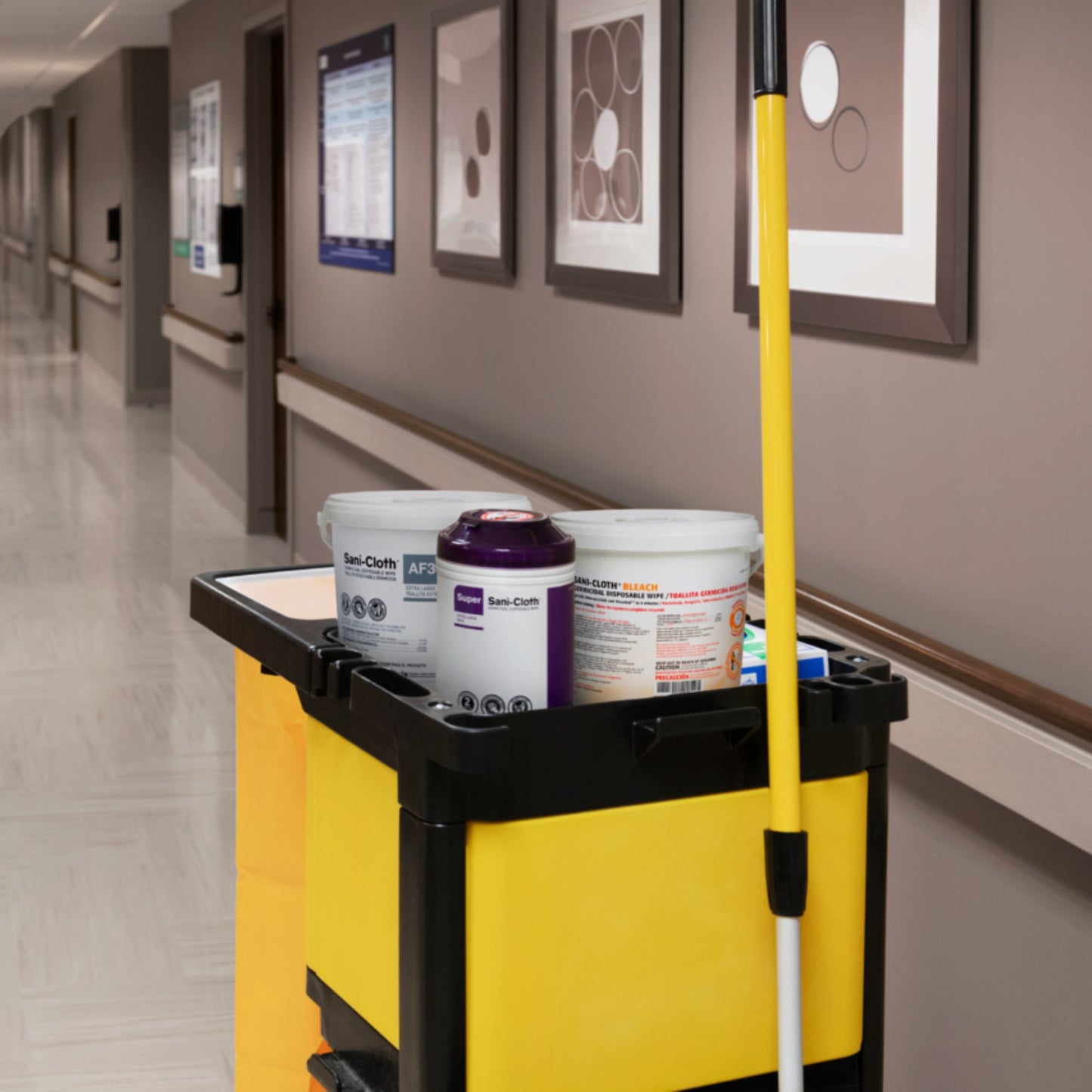 Sani-Cloth® Surface Disinfectant Cleaner, 65 Wipes per Canister