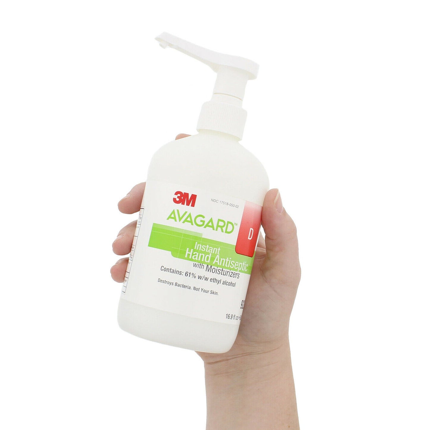 ANTISEPTIC, AVAGARD HAND W/MOISTURIZER 16OZ (12/CS)