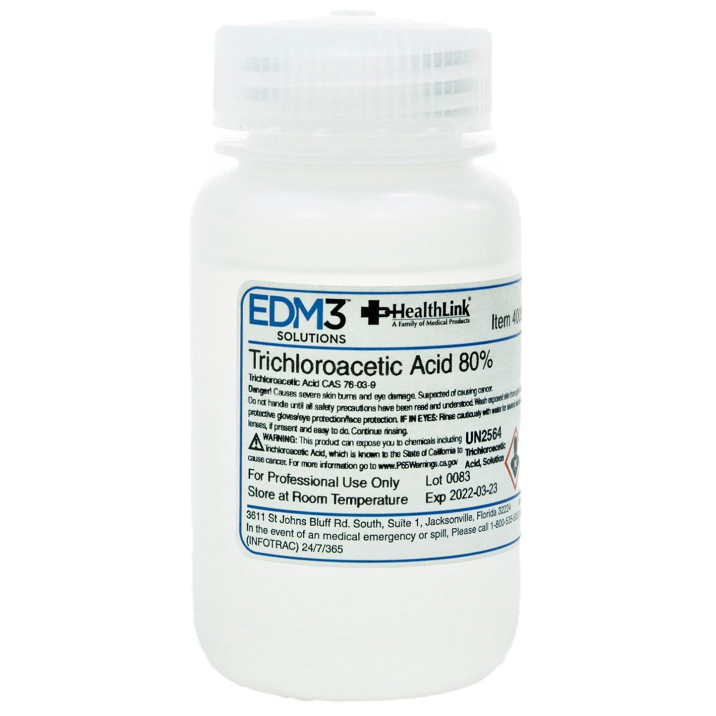 ACID, TRICHLORACETIC 80% 4OZ BICINF