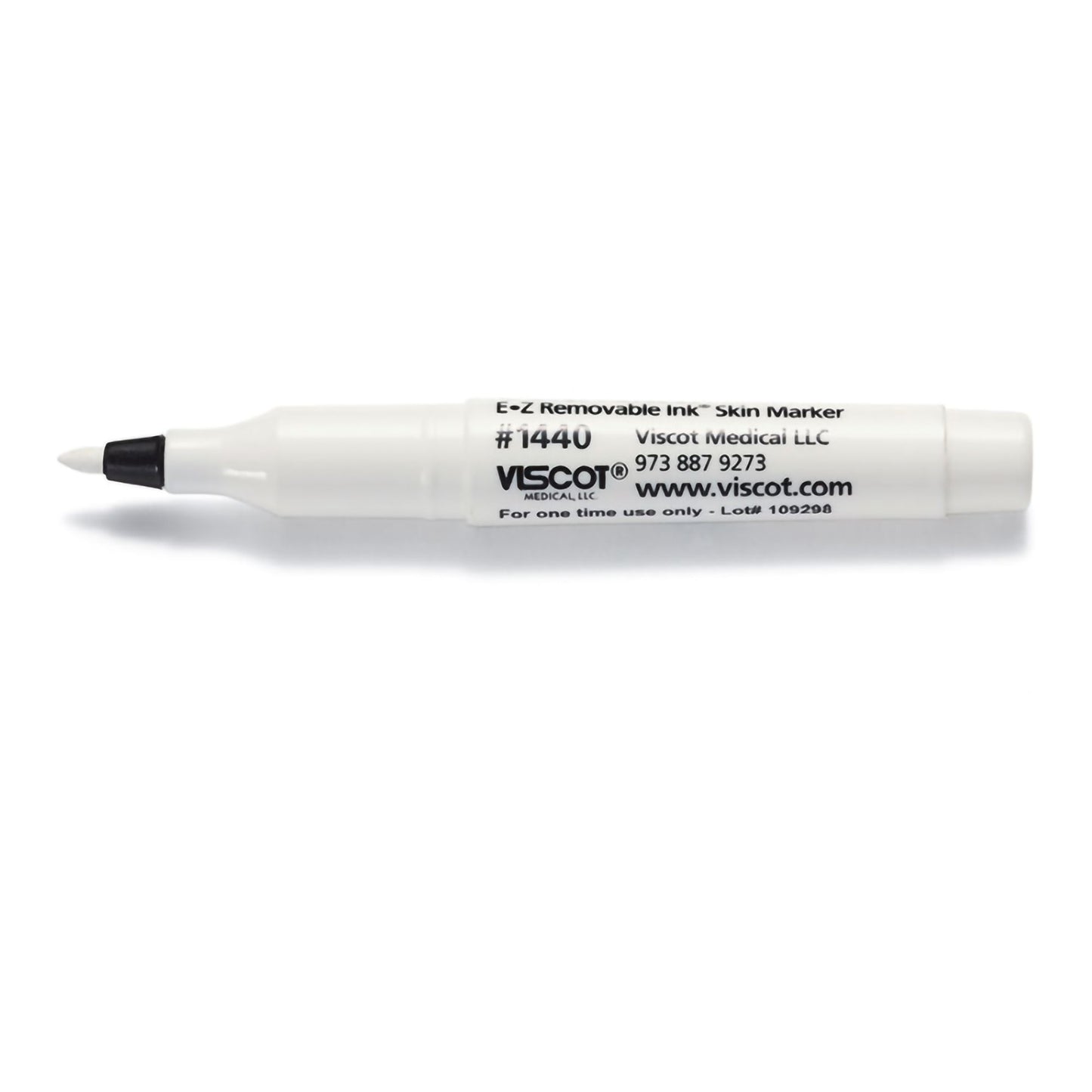 Skin Marker EZ Removable Ink® White Ink NonSterile Mini Regular Tip