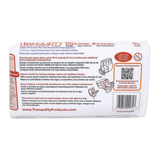 TopLiner™ Mini Incontinence Booster Pad, 2.75 x 10.5 Inch