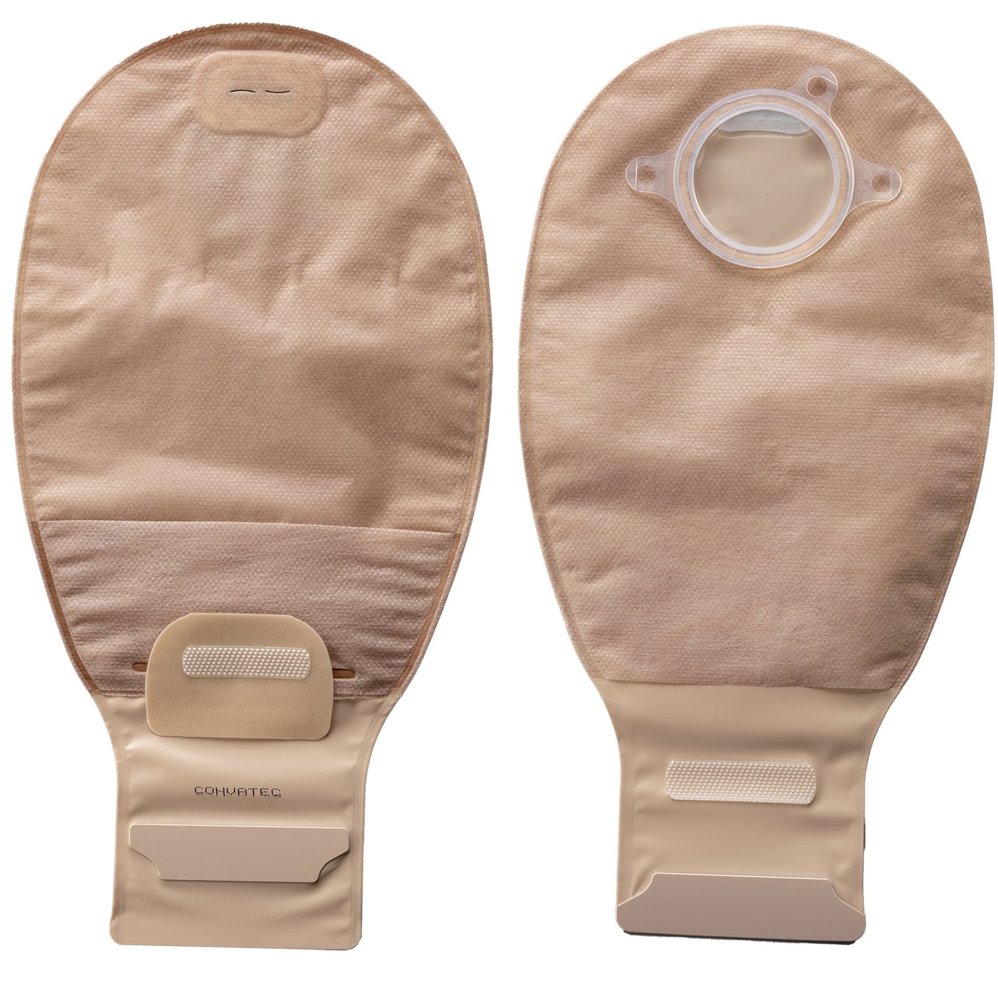 Natura® Transparent Filtered Ostomy Pouch, 12-Inch Length, 57mm Flange