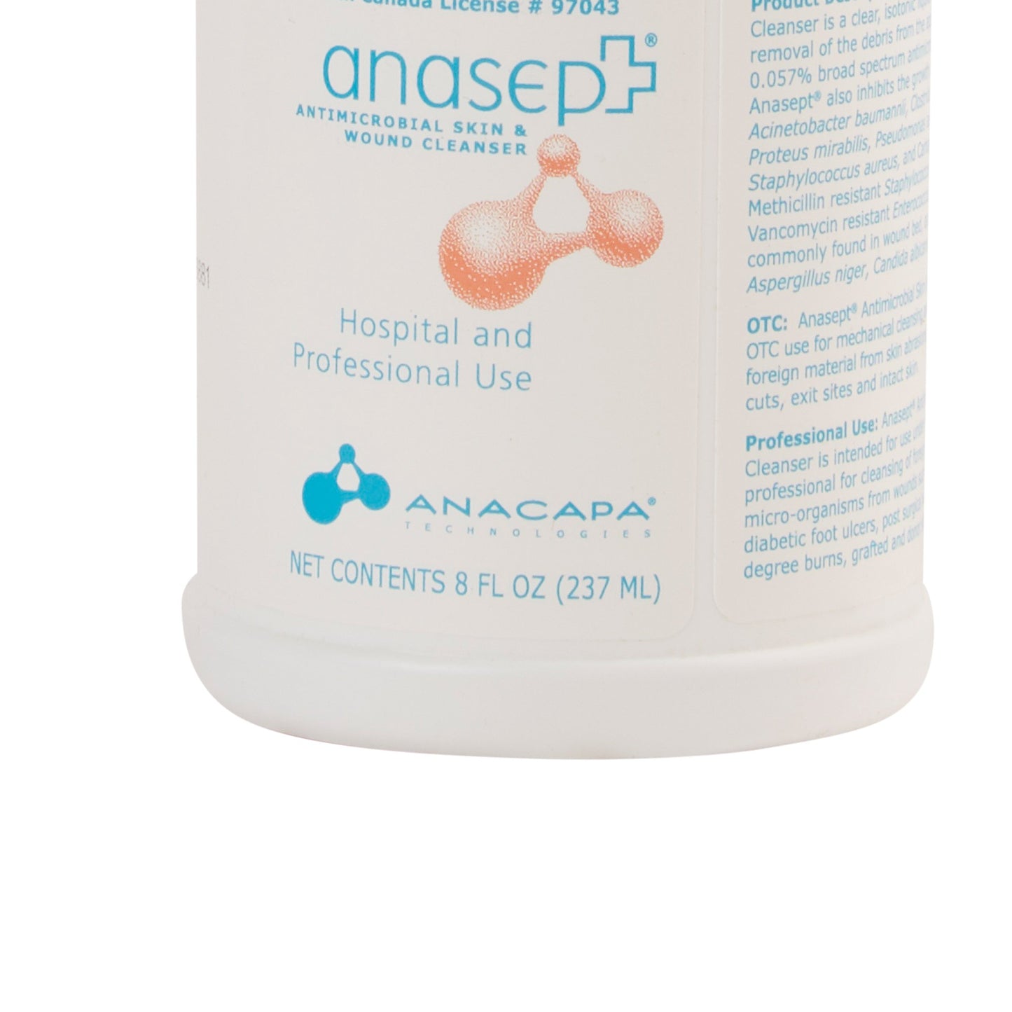 CLEANSER, WND/SKIN ANASEPT TRIGGER SPRAY 8OZ (12/CS) ANACAP
