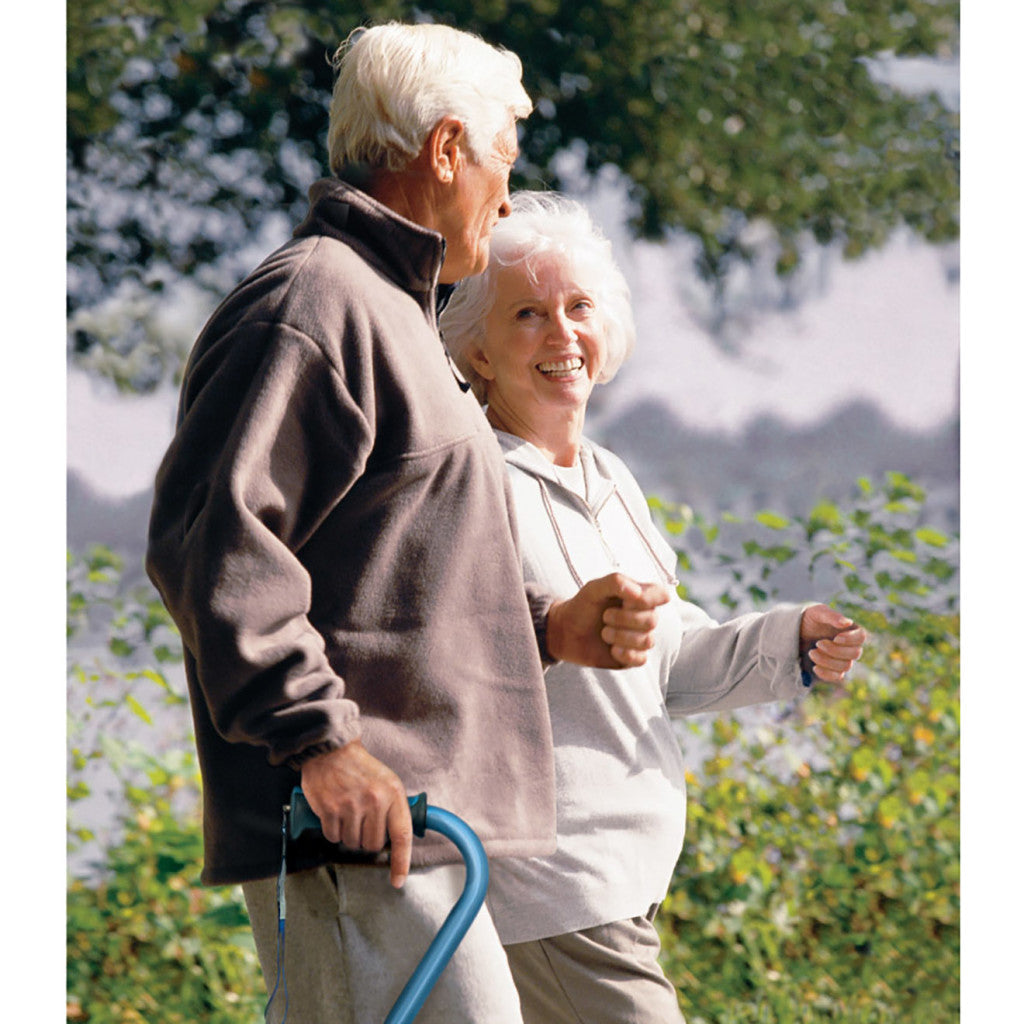 Airgo Comfort-Plus Adjustable Quad Cane Large Base