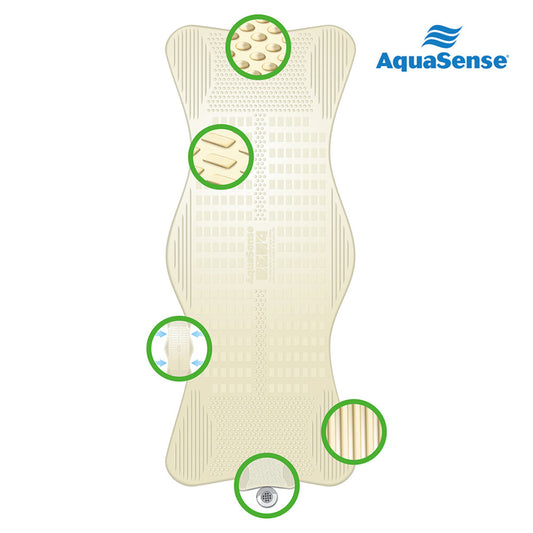 Drive Medical AquaSense Contoured Massage Bath Mat