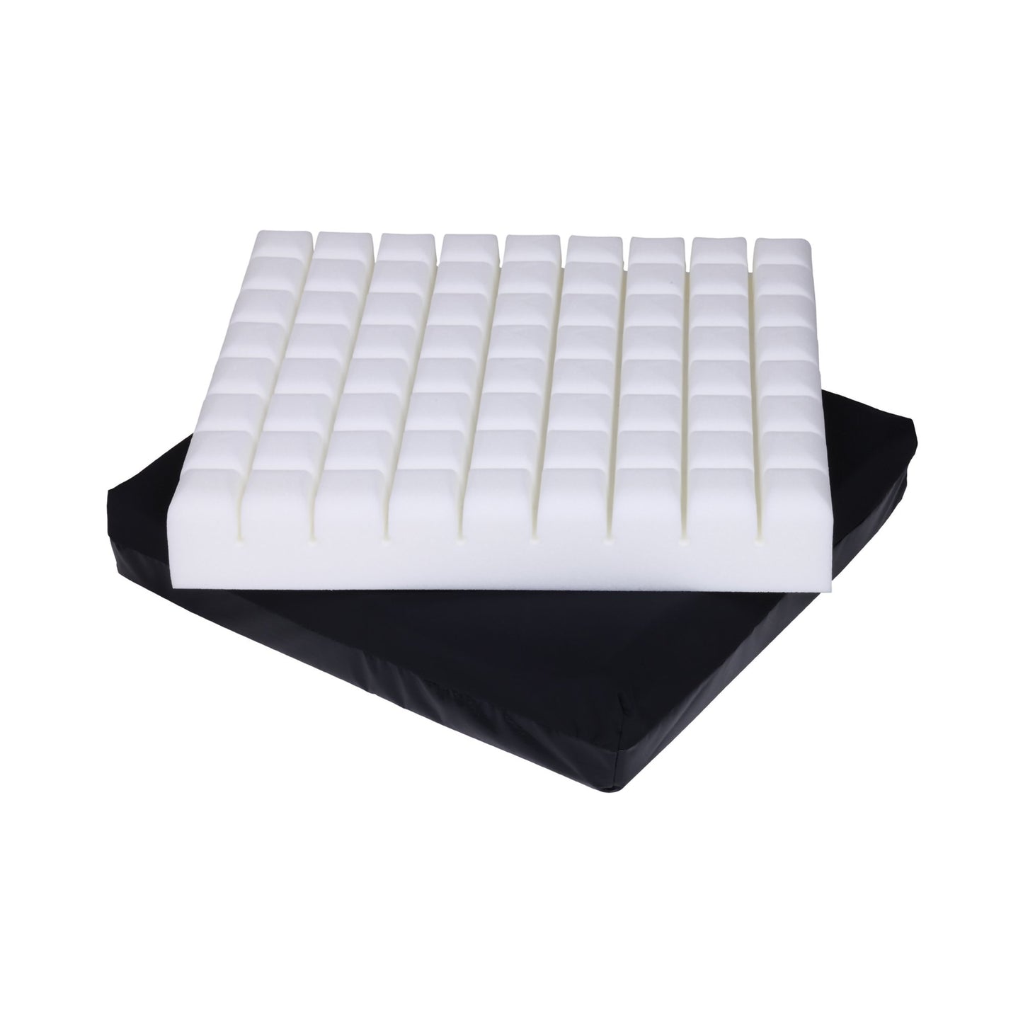 Geo-Matt® Foam PRT Seat Cushion, 18 x 16 x 3 Inch, Black
