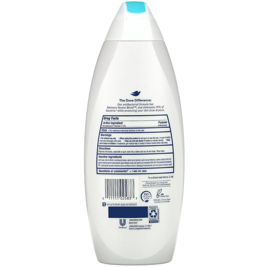 DOVE, BODY WASH CARE & PROTECTANTIB 22OZ