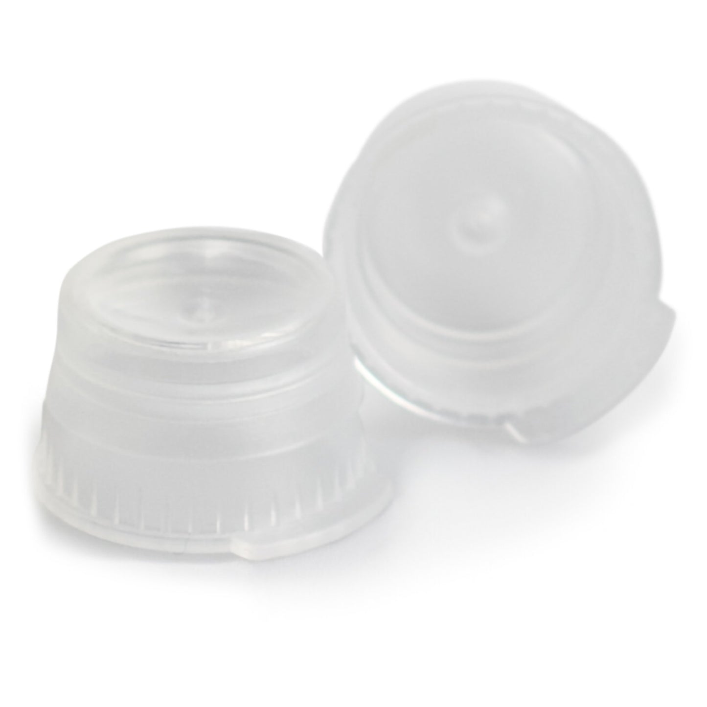 McKesson Tube Closure, Snap Cap, Colorless Polyethylene for Use with 13 mm Tubes
