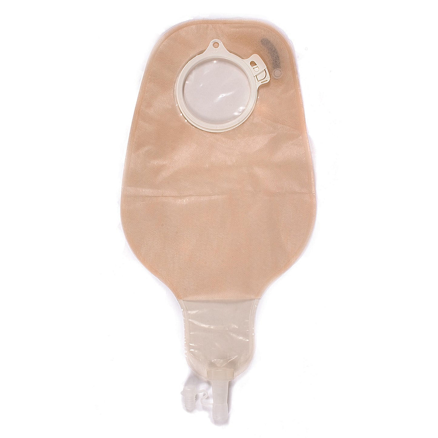 Assura® Two-Piece High Output Transparent Ostomy Pouch, Green Match