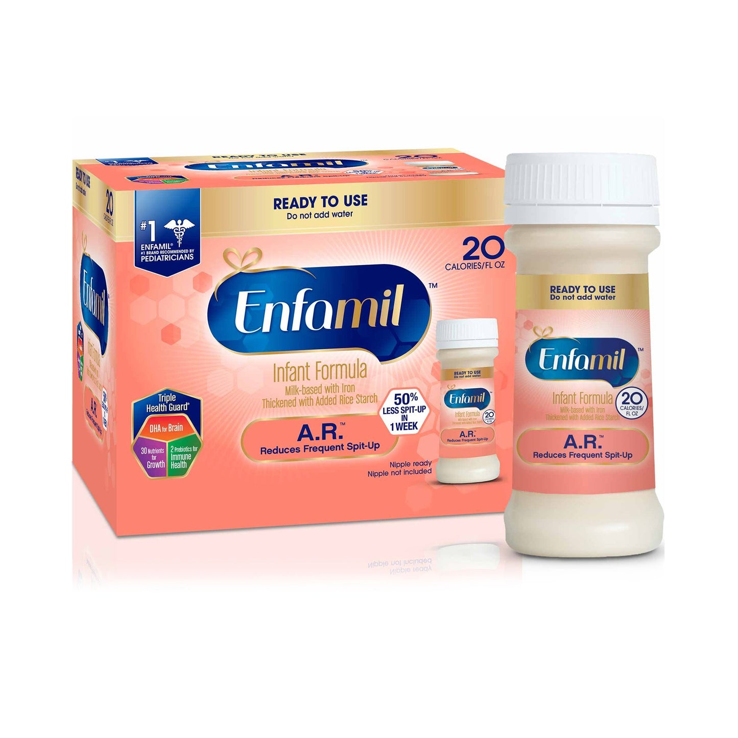 Enfamil® A.R.™ Ready to Use Infant Formula, 2-ounce bottle