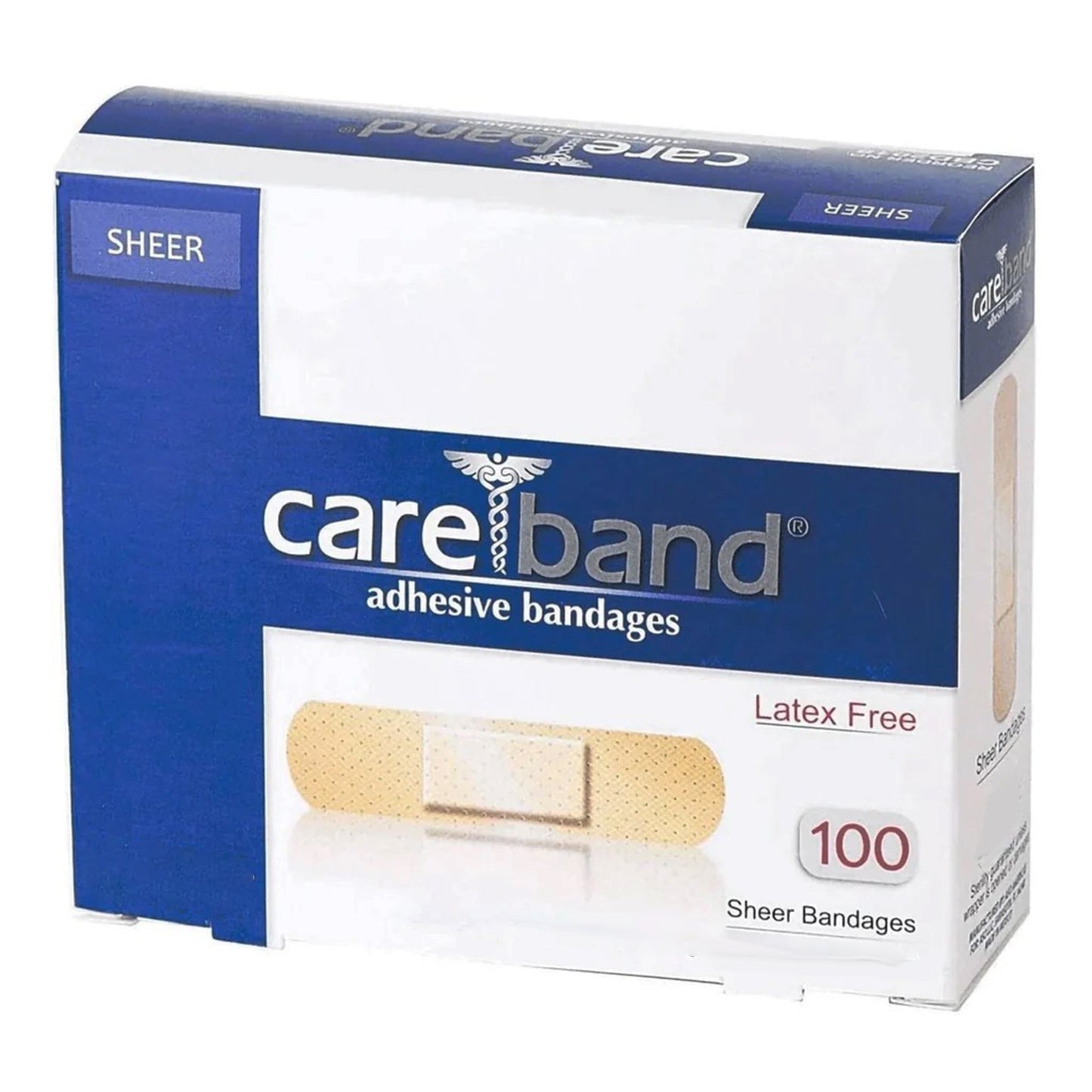 BANDAGE, ADHSV SHEER MINI 3/8"(100/BX)