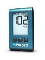 MONITOR KIT, BLD GLUC STRT WAVESENSE PRESTO (12/CS