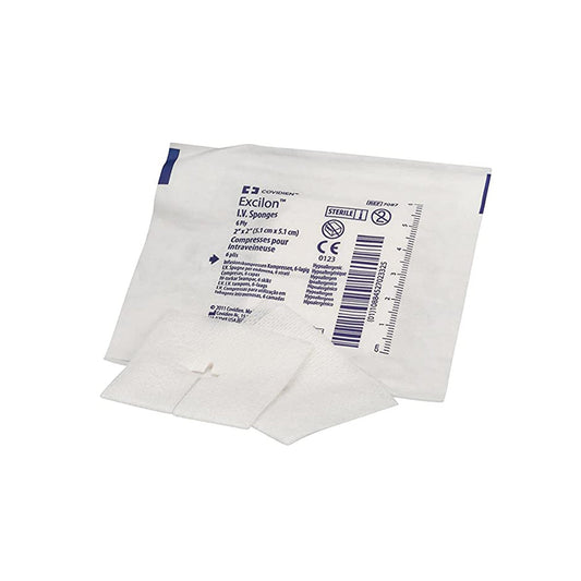 SPONGE, IV EXCILON 2"X2" 6PLY (35PK/CT 20CT/CS) KENDAL
