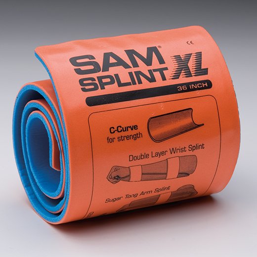 ARM SPLINT, SAM RUSBL ORG/BLU (60/CS)