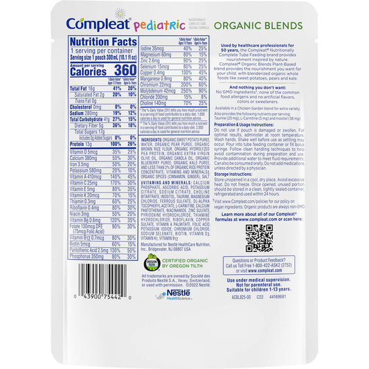 FORMULA, COMPLEAT ORGANIC BLNDPLANT PED 10.1OZ 300ML (24/CS)
