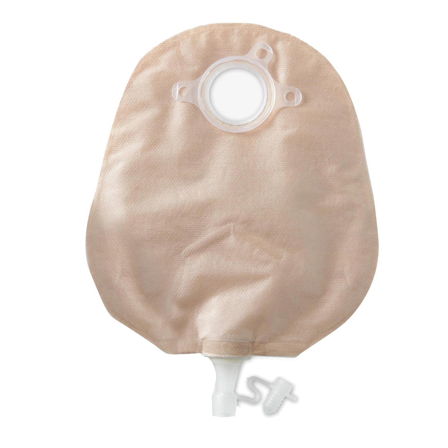Natura® + Two-Piece Transparent Urostomy Pouch, 10 Inch Length, 1¾ Inch Flange