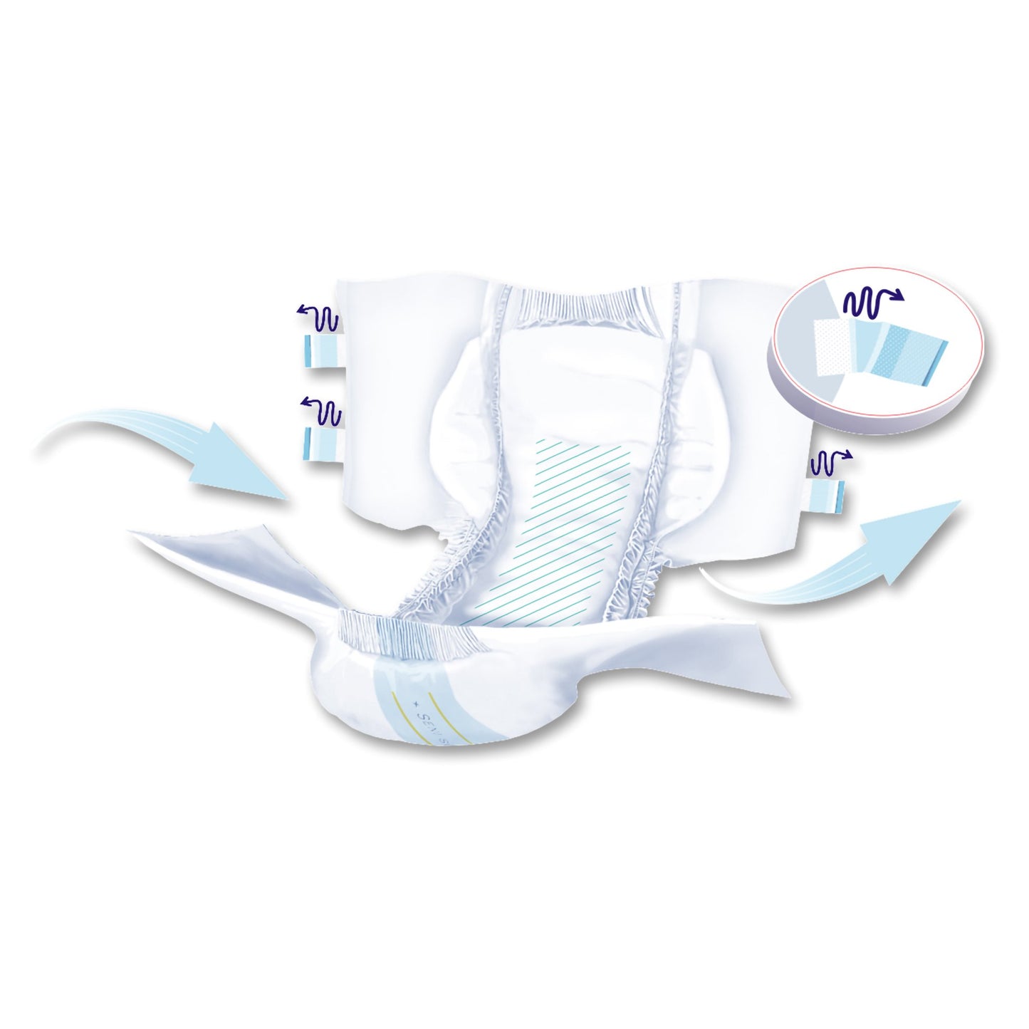Seni® Super Heavy Absorbency Incontinence Brief, Large