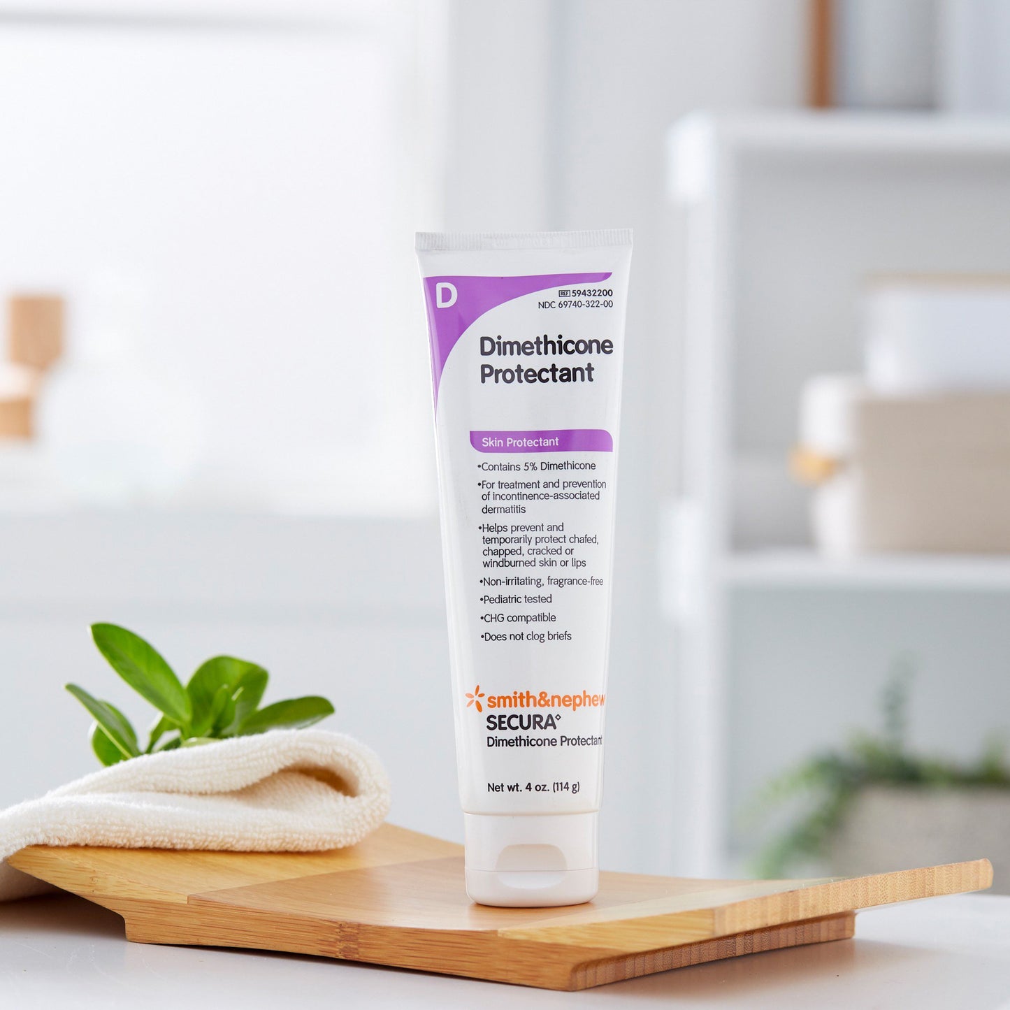 Skin Protectant Secura 4 oz. Tube Scented Cream