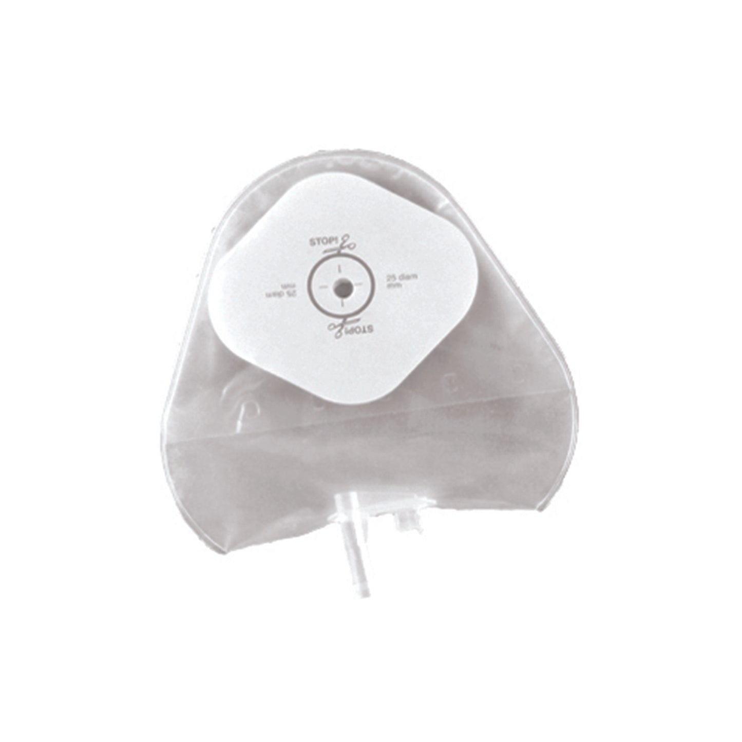 Little Ones® One-Piece Transparent Urostomy Pouch, Cut to Fit Stomas 8 – 25mm