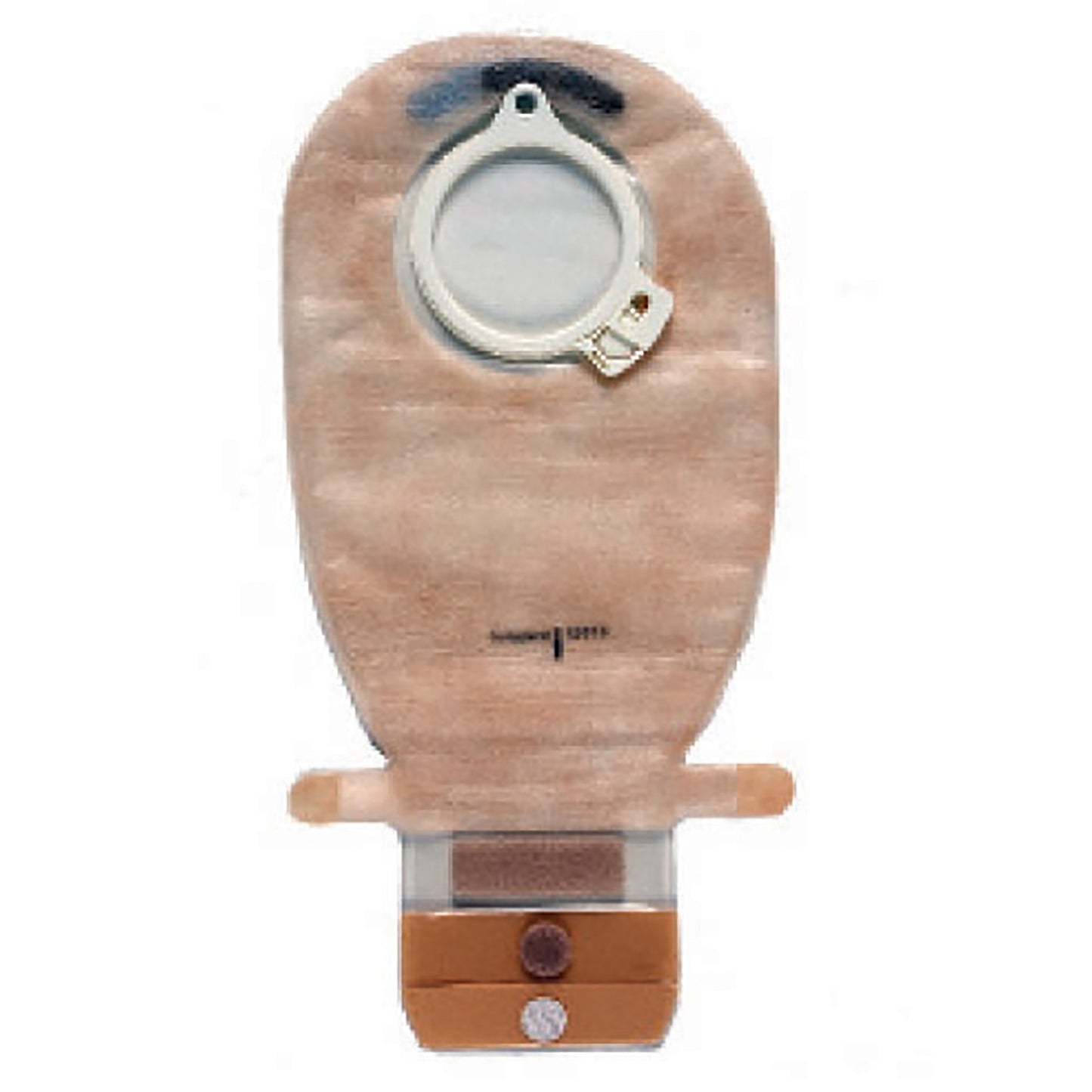 Assura® Original One-Piece Opaque Ostomy Pouch, 60 mm Flange, Blue Color Match