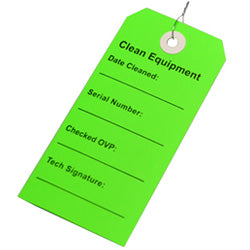 Equipment Tag, 500/cs