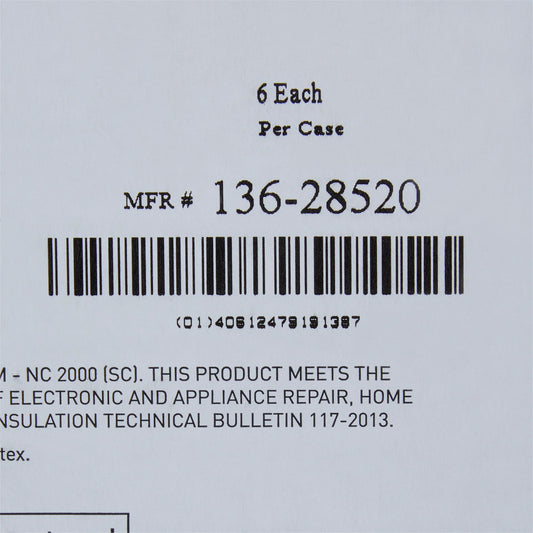 PAD, DECUB 33X72X4" (6/CS)