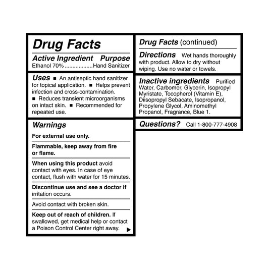 Hand Sanitizer McKesson Premium 18 oz. Ethyl Alcohol Gel Pump Bottle