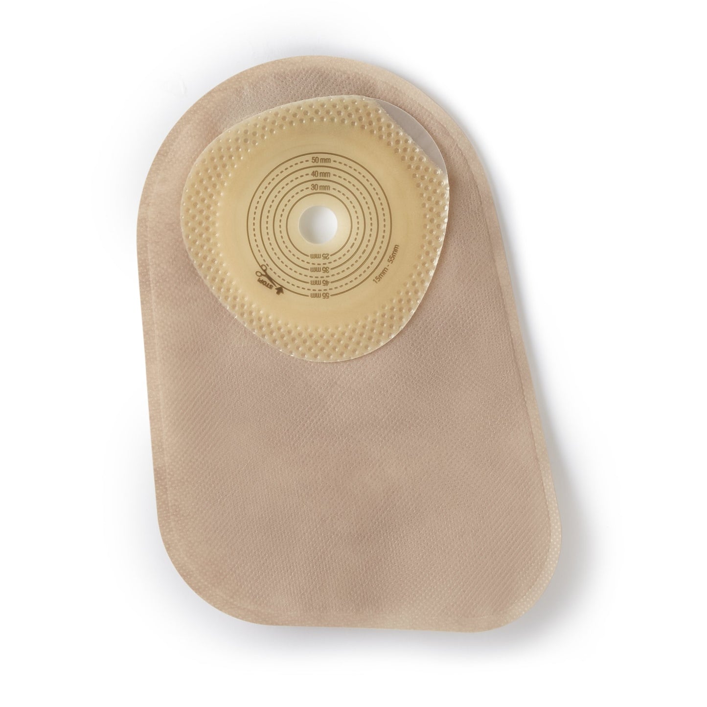 Premier™ 1-Piece Transparent Colostomy Pouch, Cut to Fit Stomas up to 55 mm