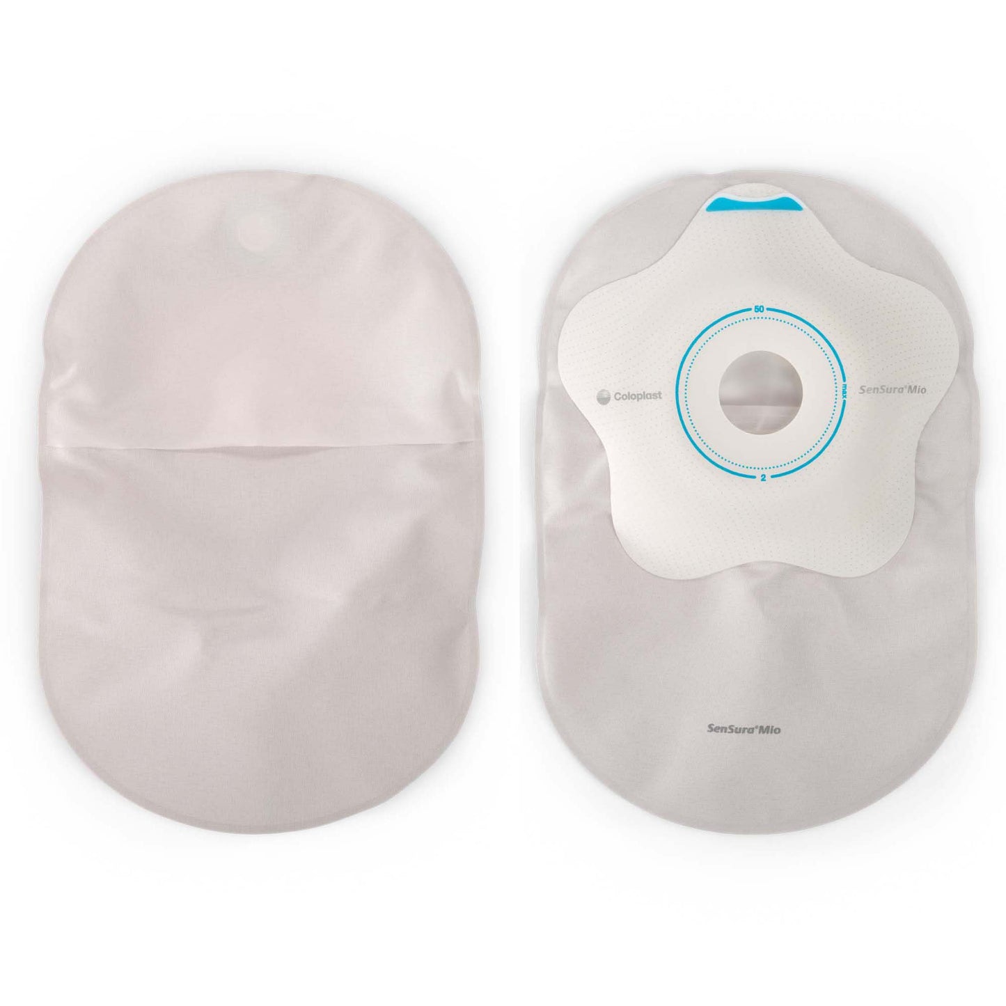 SenSura® Mio Convex Flip 1-Piece Closed End Ostomy Pouch, 40mm Stoma