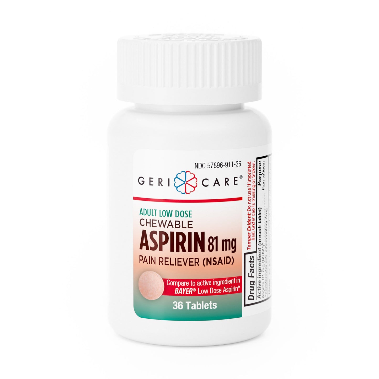 ASPIRIN, CHEW 81MG (36/BT 12BT/CS)