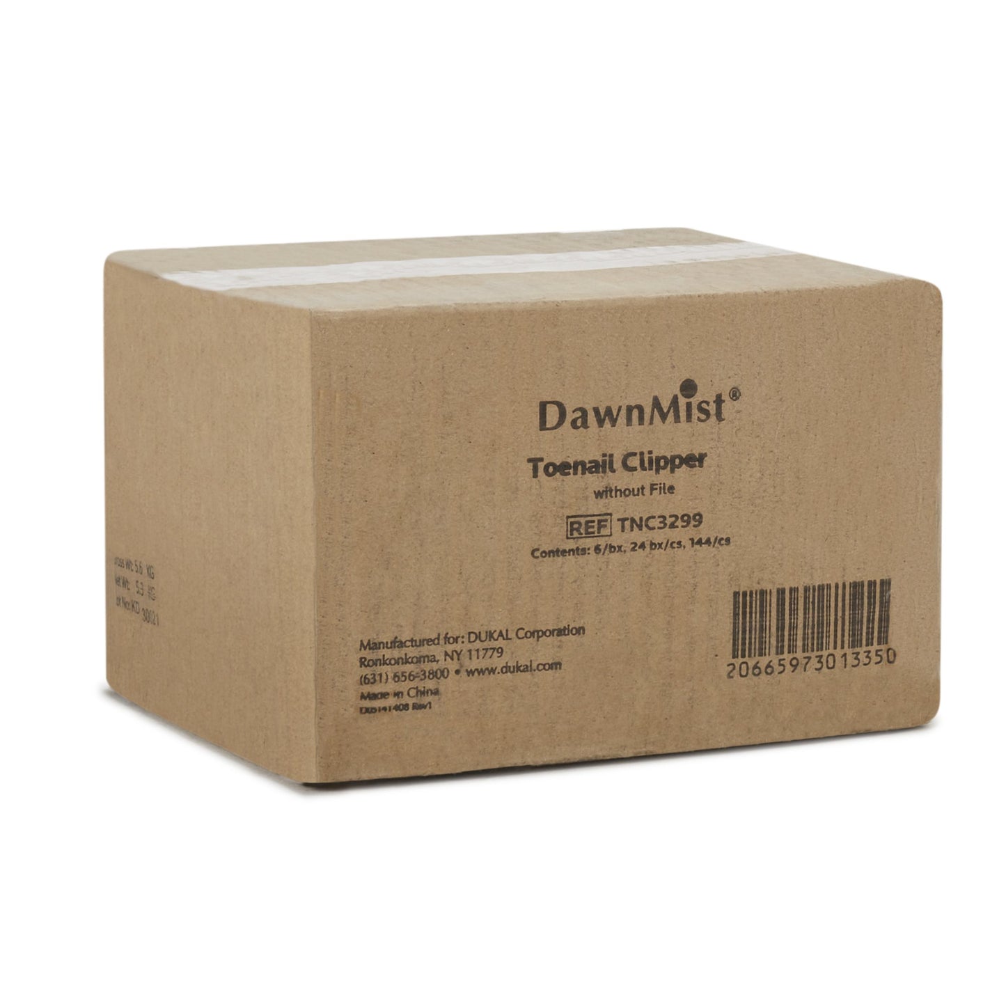 CLIPPER, TOENAIL (6/BX 24BX/CS)