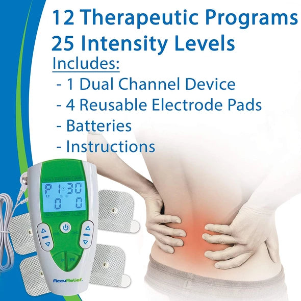 AccuRelief Dual Channel TENS Unit