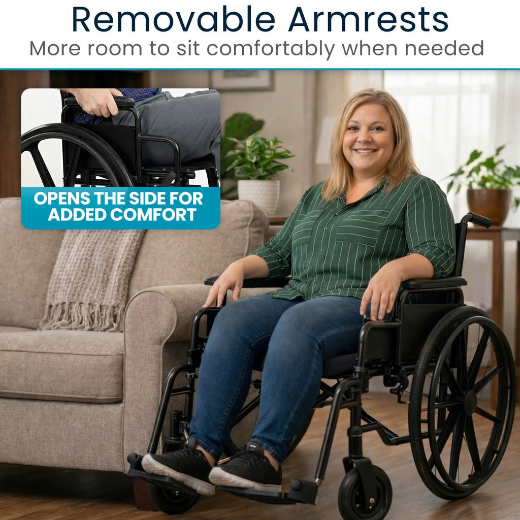 Vive Health Bariatric Wheelchair 700 lbs