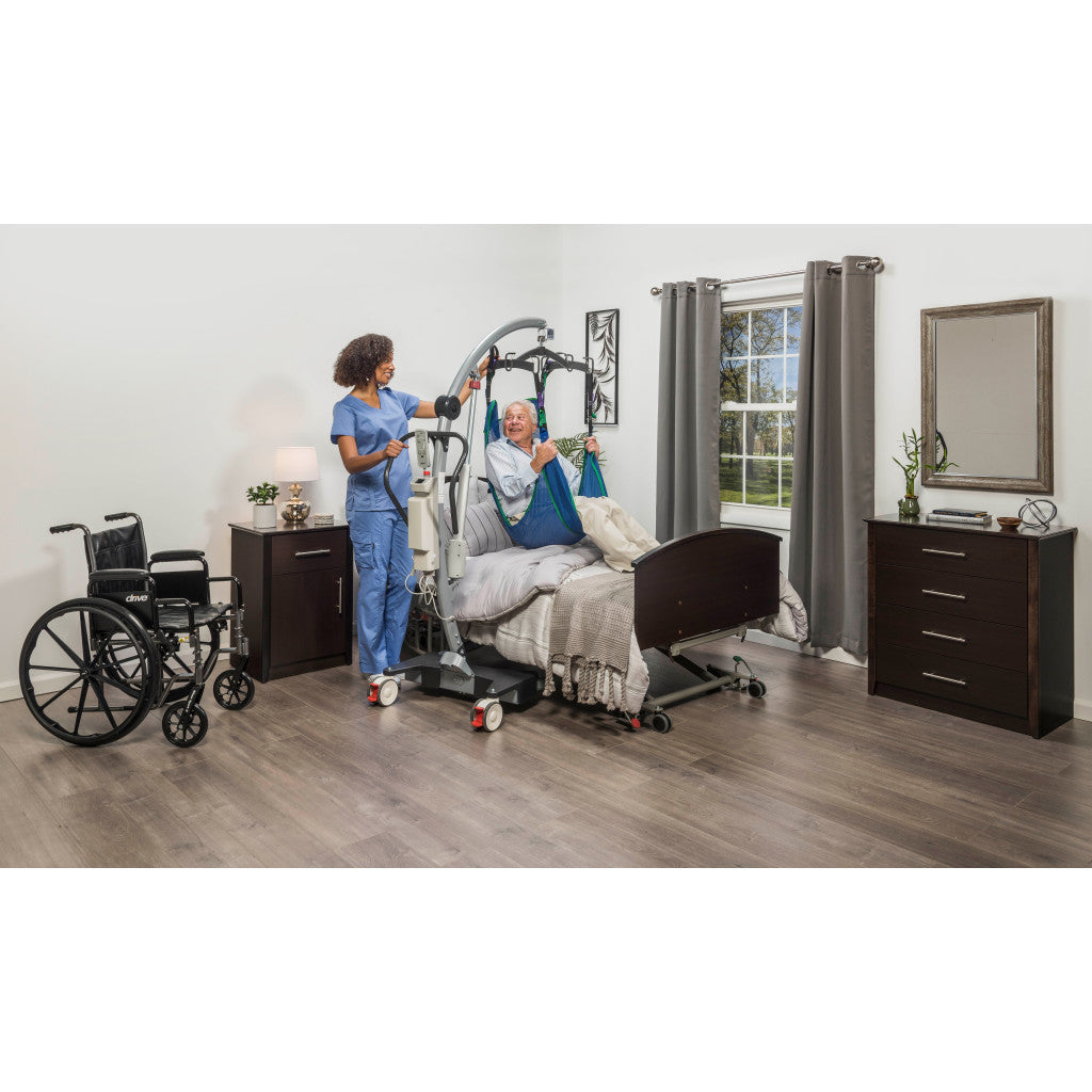 Drive Medical Levantar Manual Base Floor Lift 500 lbs