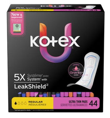 U by Kotex® Security® Ultra Thin Pad, Regular Absorbency