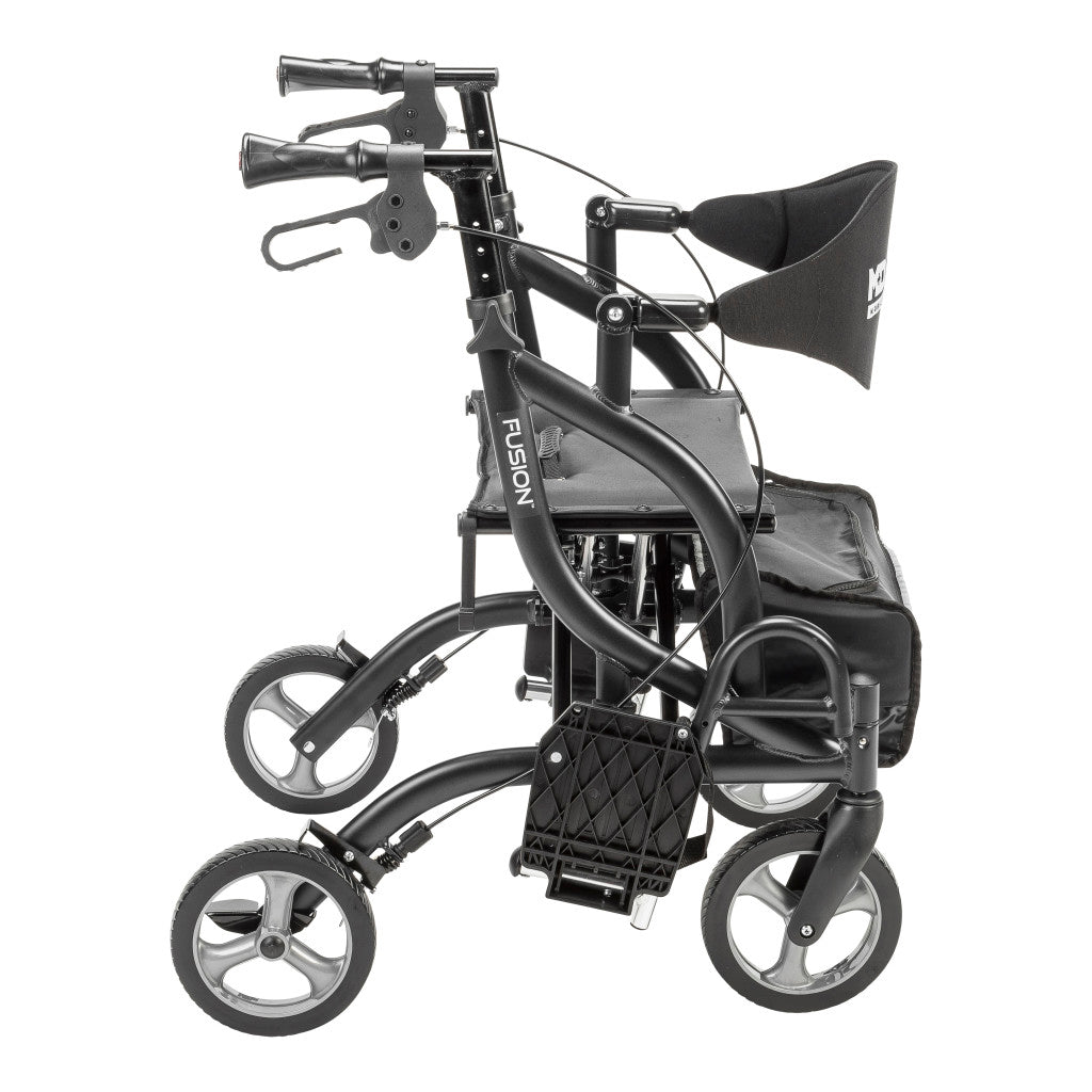 Drive Medical MD Fusion Rollator Transport Chair