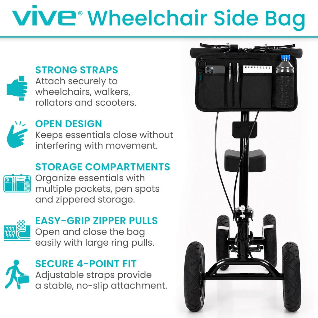 Vive Health Mobility Side Bag Open