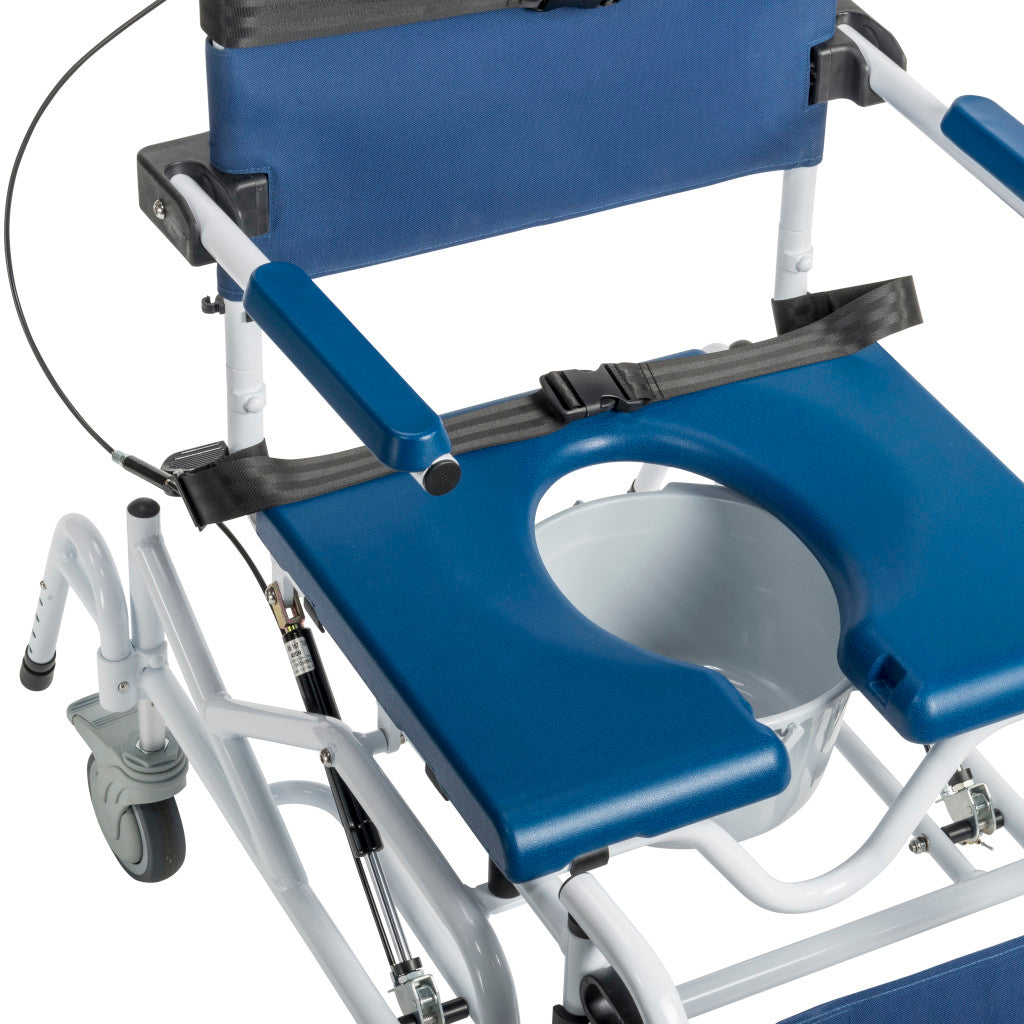 Drive Medical Tilting Aluminum Shower Chair Commode