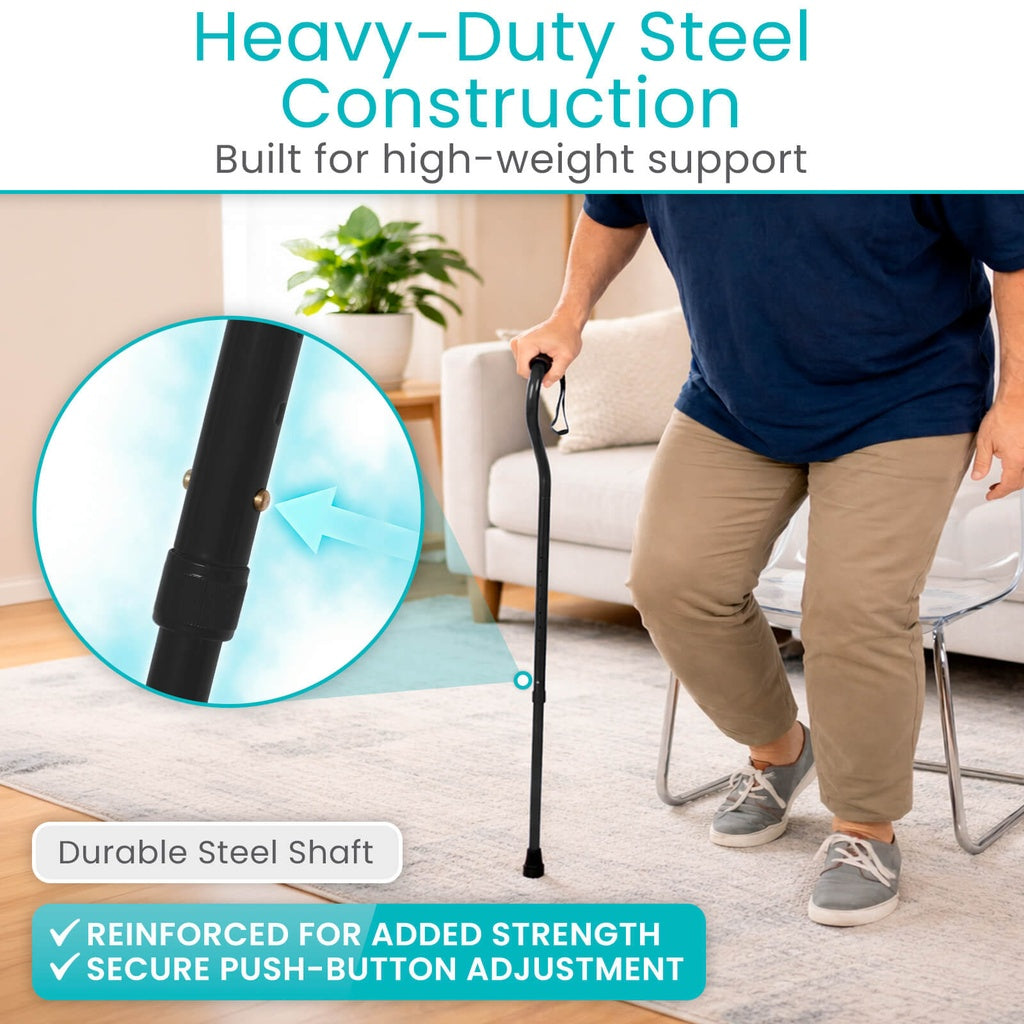 Vive Offset Bariatric Cane