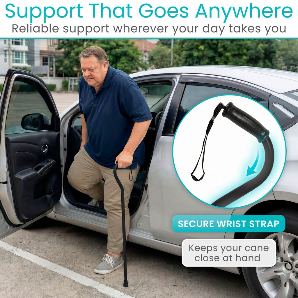 Vive Offset Bariatric Cane