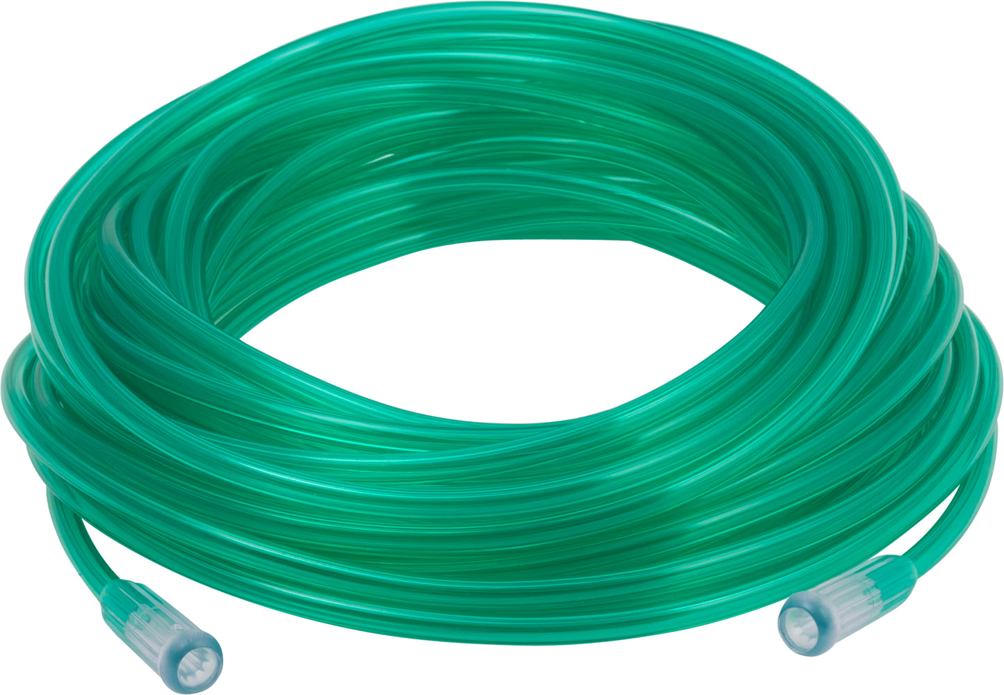 Oxygen Tubing with 2 Standard Connectors (6MM) 50' (15.2 M)