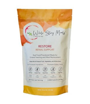 Oral Supplement Whole Story Meals Restore Renal Support Powder 16 oz. (30 Packs/Case)