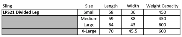 Costcare Divided-Leg Sling